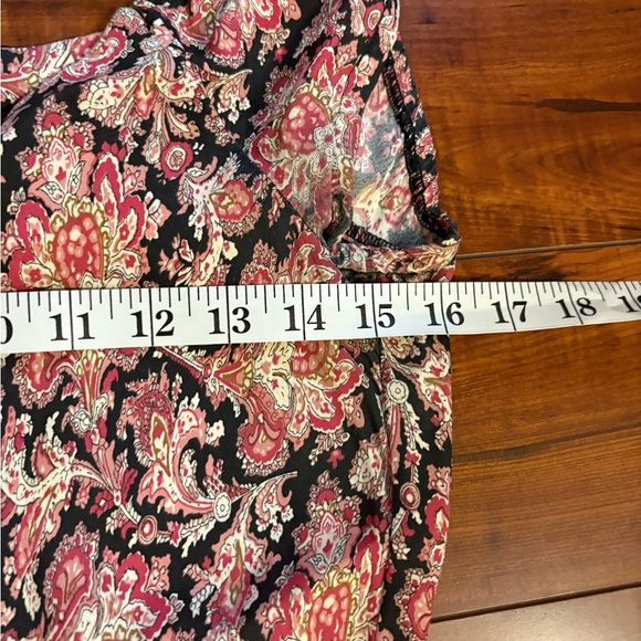 Rampage Y2K 90s Vintage Coquette Boho Floral Print Rayon Midi Dress Size 8-10 - Picture 11 of 16